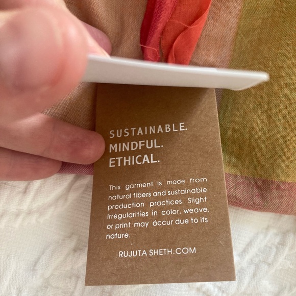 NWT Rujuta Sheth XS Elizabeth top Jupiter Chex - Picture 7 of 8